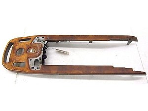 2007-2009 MERCEDES S550 W221 OEM CENTER CONSOLE WOOD GRAIN TRIM SURROUND DESIGNO