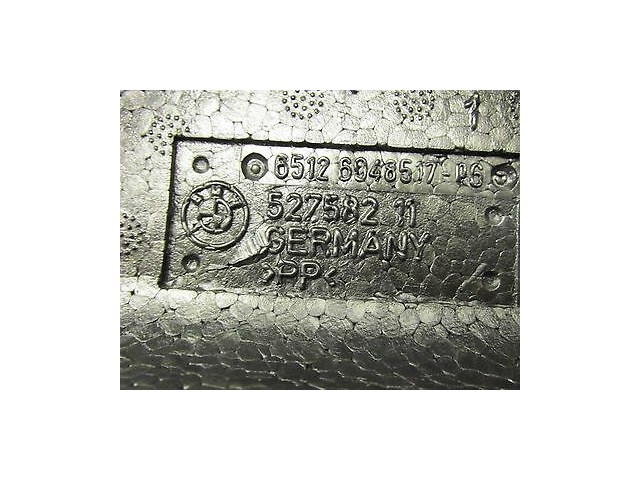 2006-2010 BMW M6 E63 OEM REAR TRUNK COMPARTMENT INSTRUMENT HOLDER FOAM SUPPORT