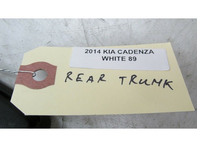  2014-2016 KIA CADENZA OEM REAR TRUNK INNER PULL DOWN HANDLE 