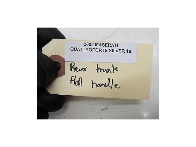 2004-2008 MASERATI QUATTROPORTE M139 OEM REAR TRUNK INNER GRAB PULL DOWN HANDLE