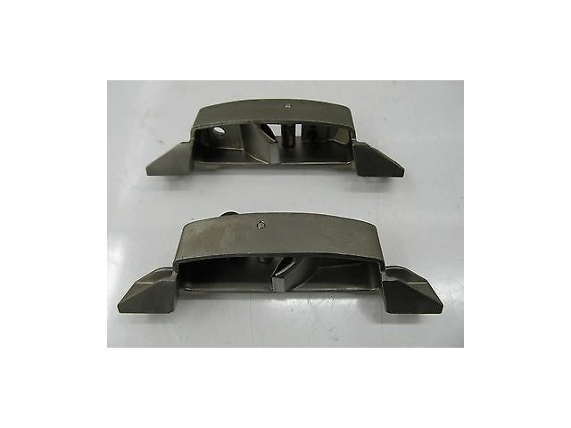 2003-2005 BMW Z4 E85 OEM CONVERTIBLE TOP LOCK BASE POINT LATCH ANCHORS PAIR L R 