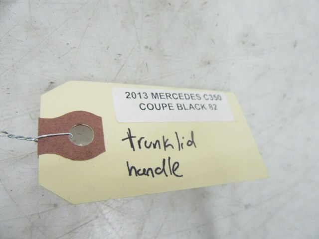 2012-2015 MERCEDES C350 COUPE OEM REAR TRUNK RELEASE HANDLE