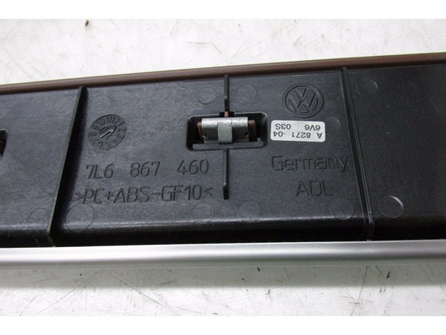 2004-2007 VOLKSWAGEN TOUAREG OEM RIGHT REAR DOOR INNER MOLDING TRIM/HANDLE 