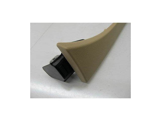 2006-2007 BMW 530I E60 OEM CENTER CONSOLE END TRIM STRIP MOULDING COVER BEIGE