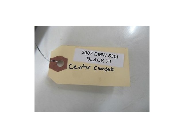 2006-2007 BMW 530I E60 OEM CENTER CONSOLE END TRIM STRIP MOULDING COVER BEIGE