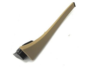 2006-2007 BMW 530I E60 OEM CENTER CONSOLE END TRIM STRIP MOULDING COVER BEIGE