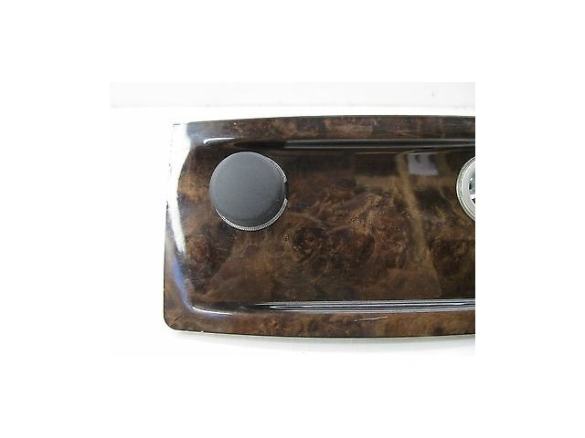 2006-2007 BMW 530XI WAGON E61 OEM REAR CENTER CONSOLE TRIM TWO OUTLET WOOD GRAIN