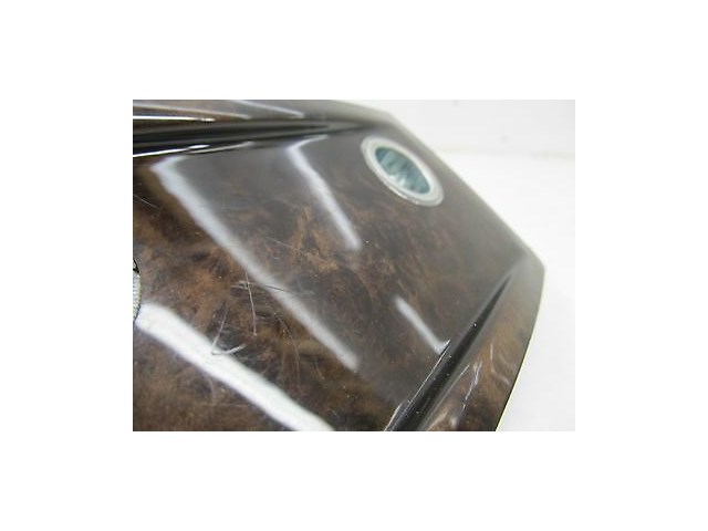 2006-2007 BMW 530XI WAGON E61 OEM REAR CENTER CONSOLE TRIM TWO OUTLET WOOD GRAIN