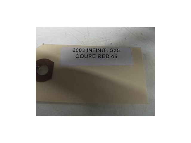 2003-2004 INFINITI G35 COUPE OEM SPEEDOMETER GAUGE OUTER SURROUND TRIM MOLDING