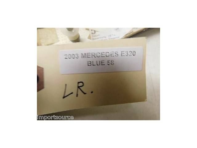 2003-2006 MERCEDES E320 W211 OEM LEFT REAR DRIVER SIDE DOOR WOODGRAIN TRIM PANEL