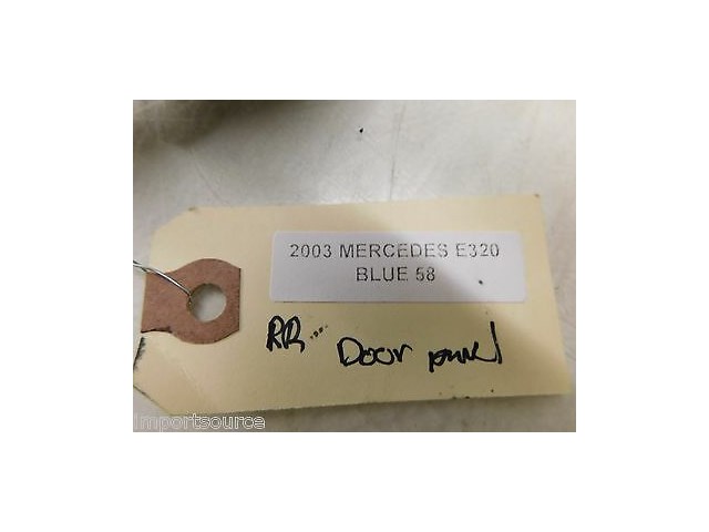 2003-2006 MERCEDES E320 W211 OEM RIGHT REAR PASSENGER DOOR WOODGRAIN TRIM PANEL