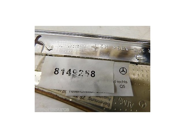 2003-2006 MERCEDES E320 W211 OEM RIGHT REAR PASSENGER DOOR WOODGRAIN TRIM PANEL