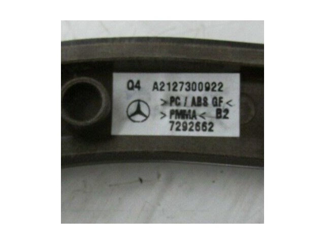 2010-2013 MERCEDES E350 W212 OEM LEFT REAR DOOR WOOD TRIM LOWER ARM REST