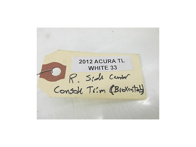 2012-2014 ACURA TL UA8 OEM RIGHT SIDE CENTER CONSOLE TRIM MOLDING TAN