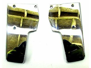 1996-2002 MERCEDES BENZ SL500 R129 OEM RIGHT & LEFT DOOR JAMB EDGE TRIM CHROME