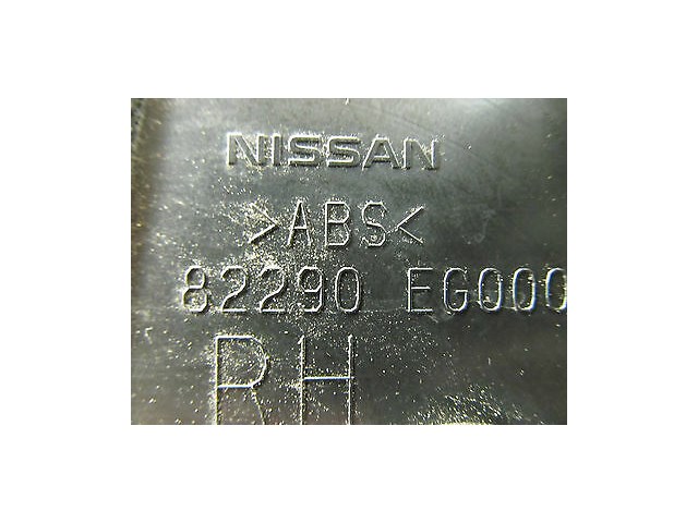 2006-2009 INFINITI M35 OEM RIGHT REAR EXTERIOR DOOR CORNER SASH GARNISH / TRIM