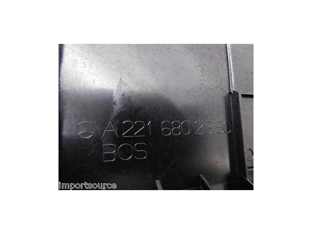 2007-2009 MERCEDES S550 W221 OEM TRUNK STORAGE COMPARTMENT BOX BIN