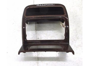 2004-2008 MASERATI QUATTROPORTE M139 OEM REAR CENTER CONSOLE WOOD TRIM