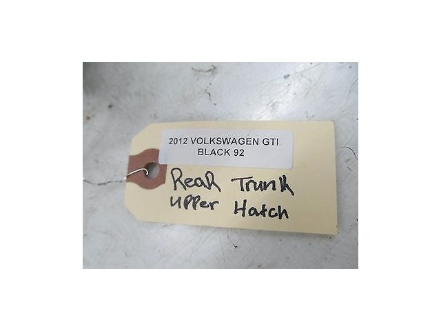 2008-2013 VOLKSWAGEN GTI MK6 OEM REAR TRUNK UPPER HATCH 5K6867603