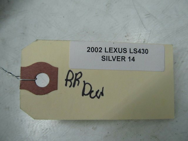 2001-2006 LEXUS LS430 OEM RIGHT REAR INTERIOR DOOR PANEL COVER 