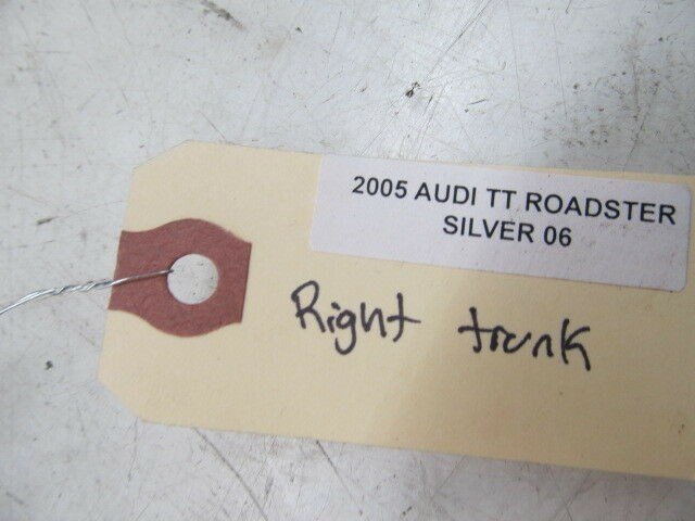 2000-2006 AUDI TT ROADSTER OEM RIGHT SIDE TRUNK LINER COVER 