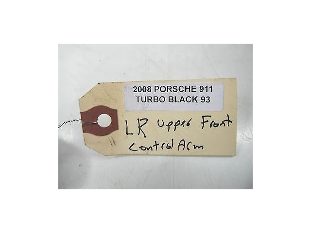 2005-2008 PORSCHE 911 TURBO 997 OEM LEFT REAR SUSPENSION UPPER FRONT CONTROL ARM