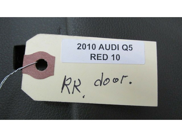 2009-2012 AUDI Q5 8R OEM RIGHT REAR PASSENGER DOOR PANEL      