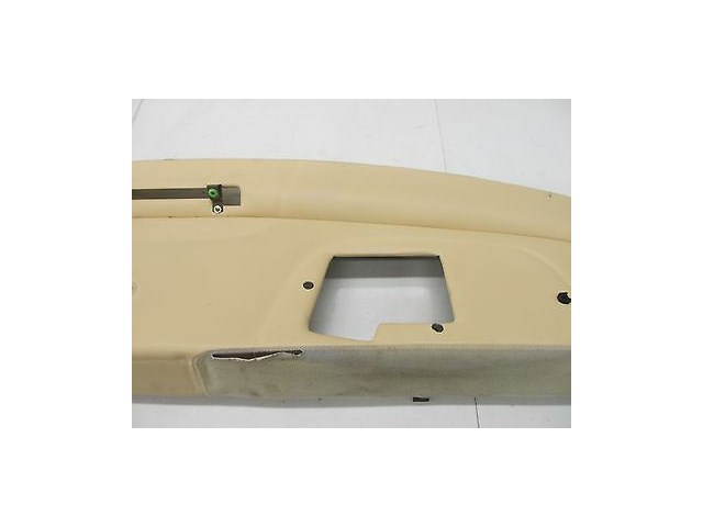 2000-2004 BENTLEY ARNAGE OEM REAR DECKLID COVER PANEL ASSEMBLY BARLEY LEATHER