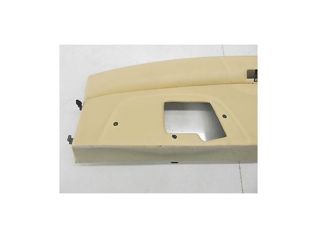 2000-2004 BENTLEY ARNAGE OEM REAR DECKLID COVER PANEL ASSEMBLY BARLEY LEATHER