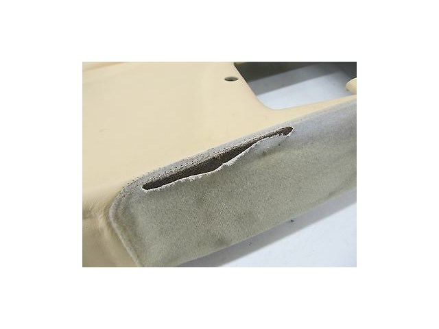 2000-2004 BENTLEY ARNAGE OEM REAR DECKLID COVER PANEL ASSEMBLY BARLEY LEATHER