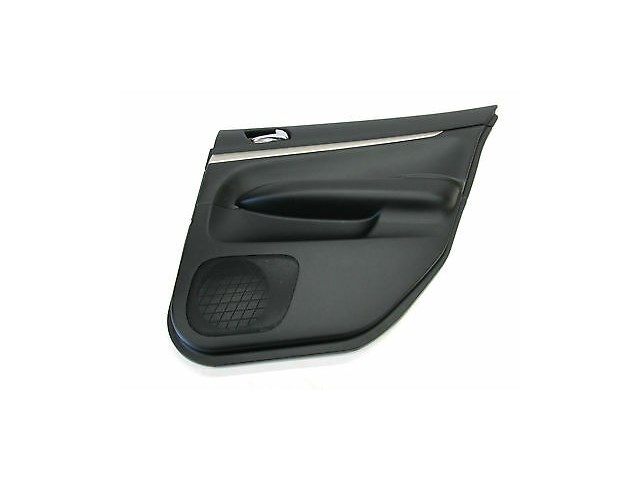 2007-2008 INFINITI G35 SEDAN OEM RIGHT REAR PASSENGER INTERIOR DOOR PANEL BLACK