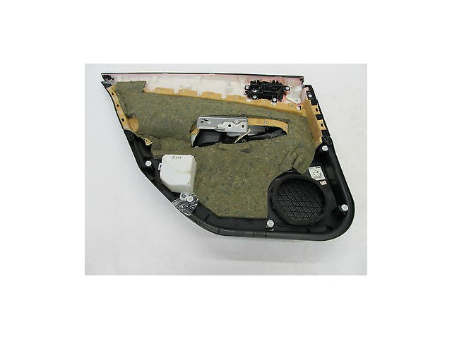 2007-2008 INFINITI G35 SEDAN OEM RIGHT REAR PASSENGER INTERIOR DOOR PANEL BLACK