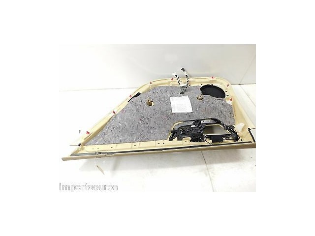 2007-2009 MERCEDES S550 W221 OEM LEFT REAR INTERIOR DOOR PANEL DRIVER SIDE