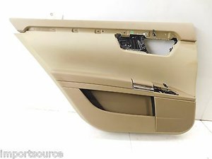 2007-2009 MERCEDES S550 W221 OEM LEFT REAR INTERIOR DOOR PANEL DRIVER SIDE