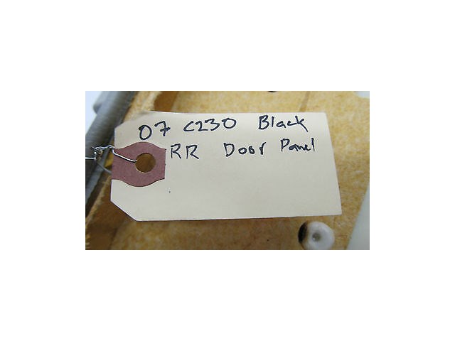 2005-2007 MERCEDES BENZ C230 W203 OEM RIGHT REAR PASSENGER INTERIOR DOOR PANEL