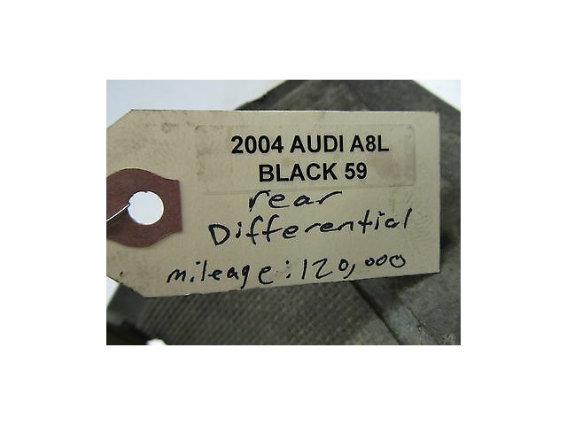 2004-2006 AUDI A8 L QUATTRO D3 OEM REAR DIFFERENTIAL CARRIER ASSEMBLY 120K MILES