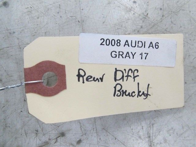 2005-2008 AUDI A6 C6 OEM REAR DIFFERENTIAL CARRIER MOUNT BRACKET 