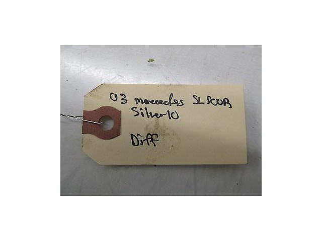2003-2006 MERCEDES BENZ SL500 R230 OEM REAR DIFFERENTIAL 83K MILES 2303510508