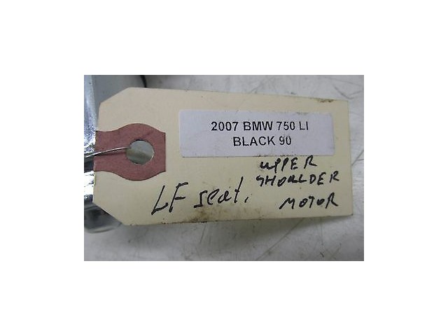 2006-2008 BMW 750LI E66 E65 OEM LEFT FRONT DRIVER SIDE UPPER BACK REST MOTOR 