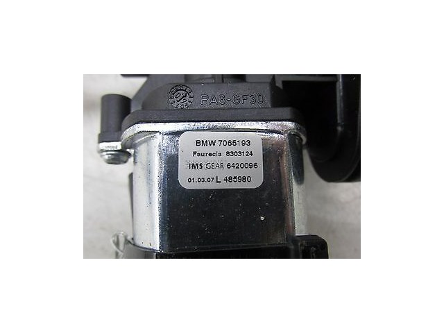 2006-2008 BMW 750LI E66 E65 OEM LEFT FRONT DRIVER SIDE UPPER BACK REST MOTOR 