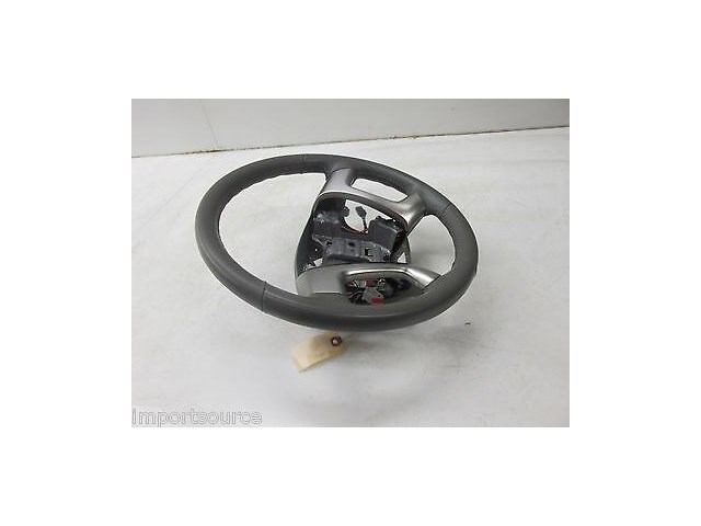 2013-2015 GMC ACADIA OEM DRIVER STEERING WHEEL LEATHER 23105345