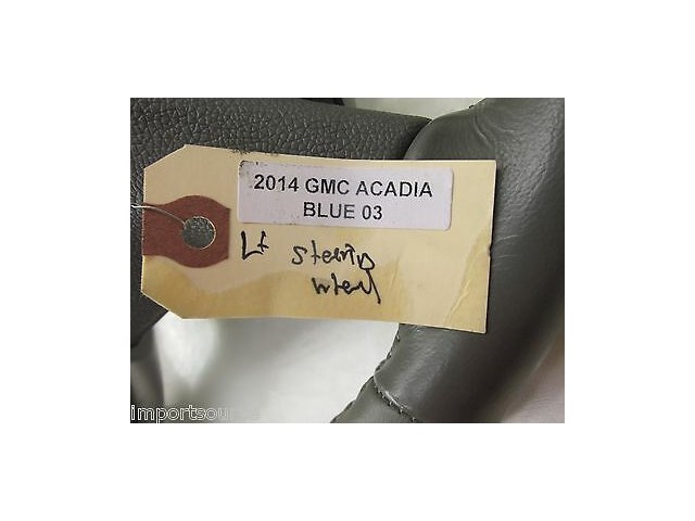 2013-2015 GMC ACADIA OEM DRIVER STEERING WHEEL LEATHER 23105345