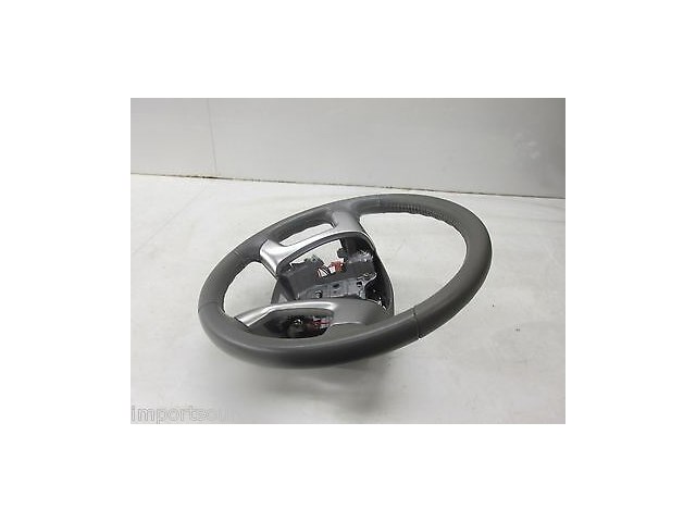 2013-2015 GMC ACADIA OEM DRIVER STEERING WHEEL LEATHER 23105345