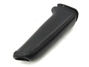 2006-2007 BMW 530XI WAGON E61 OEM EMERGENCY E-BRAKE PULL HANDLE BLACK LEATHER