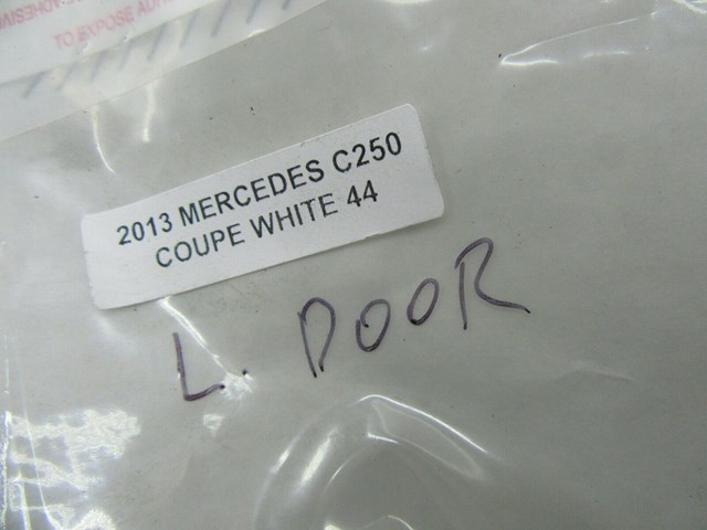 2012-2015 MERCEDES C250 COUPE W204 OEM LEFT FRONT DOOR LOCK LATCH HINGE 