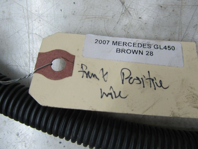 2007-2012 MERCEDES GL450 X164 OEM FRONT POSITIVE WIRE CABLE 