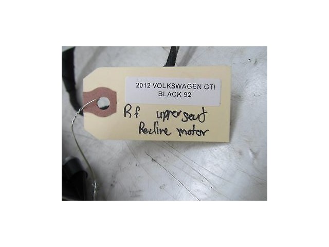 2008-2013 VOLKSWAGEN GTI MK6 OEM RIGHT FRONT PASSENGER SIDE RECLINE MOTOR