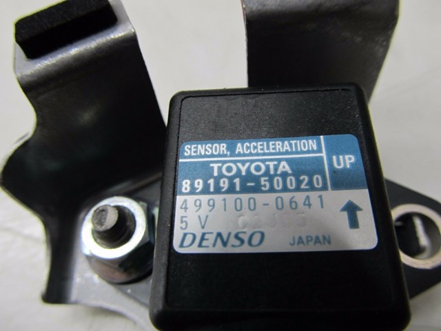 2007-2009 LEXUS LS460L XF40 OEM RIGHT REAR ACCELERATION SENSOR 89191-50020