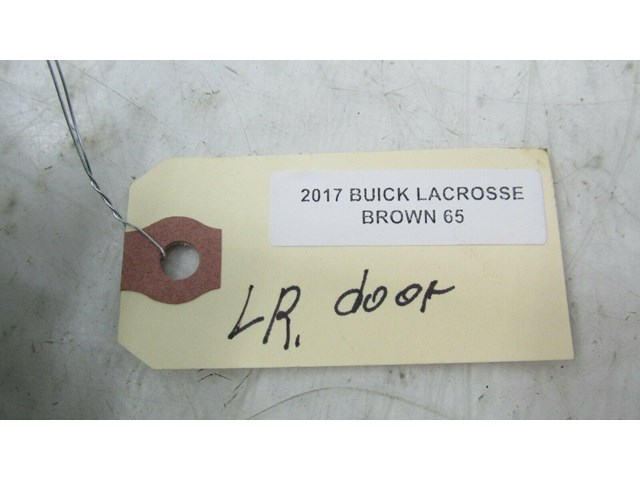 2017-2019 BUICK LACROSSE OEM LEFT REAR DOOR WINDOW MOTOR 