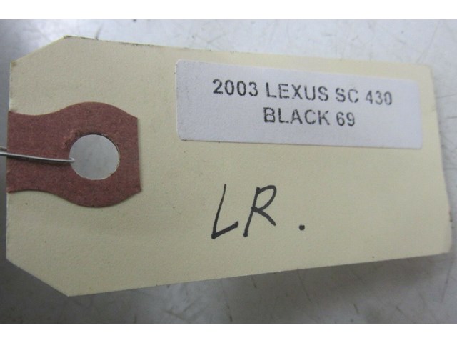 2002-2010 LEXUS SC430 Z40 LEFT REAR PARTITIAN PANEL SENSOR